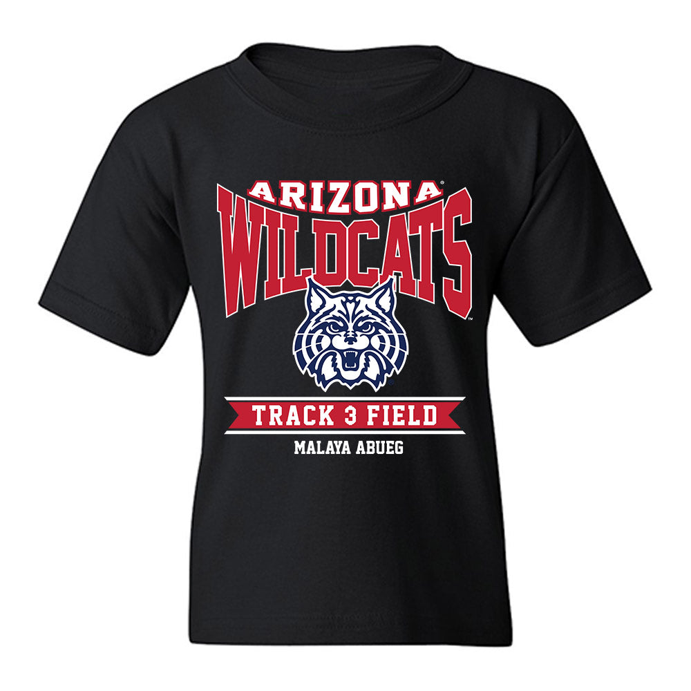 Arizona - NCAA Women's Track & Field : Malaya Abueg - Classic Fashion Shersey Youth T-Shirt-0