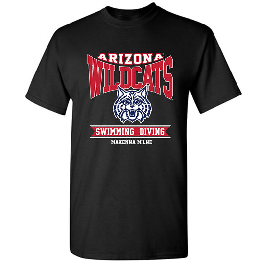 Arizona - NCAA Women's Swimming & Diving : Makenna Milne - Classic Fashion Shersey T-Shirt-0