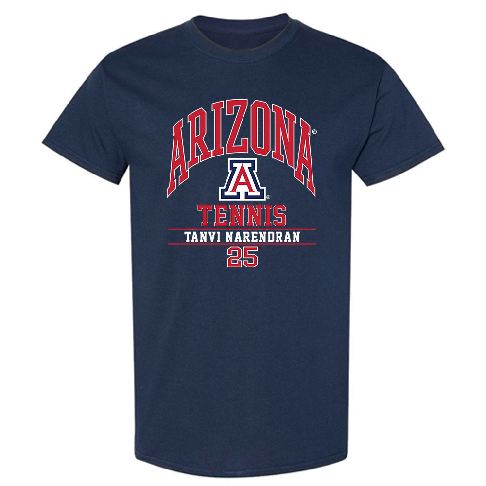 Arizona - NCAA Women's Tennis : Tanvi Narendran - Classic Fashion Shersey T-Shirt-0