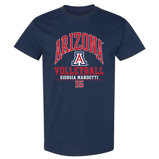 Arizona - NCAA Women's Volleyball : Giorgia Mandotti - Classic Fashion Shersey T-Shirt