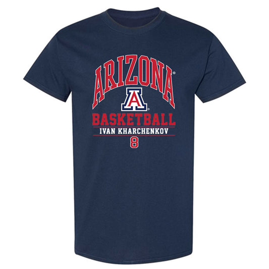 Arizona - NCAA Men's Basketball : Ivan Kharchenkov - Classic Fashion Shersey T-Shirt-0