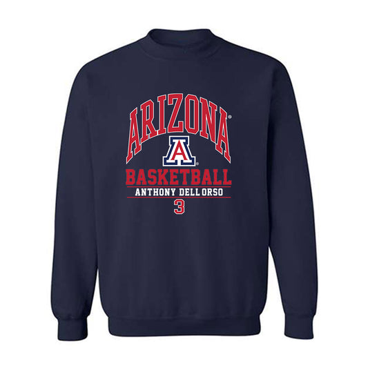 Arizona - NCAA Men's Basketball : Anthony Dell'Orso - Classic Fashion Shersey Crewneck Sweatshirt-0
