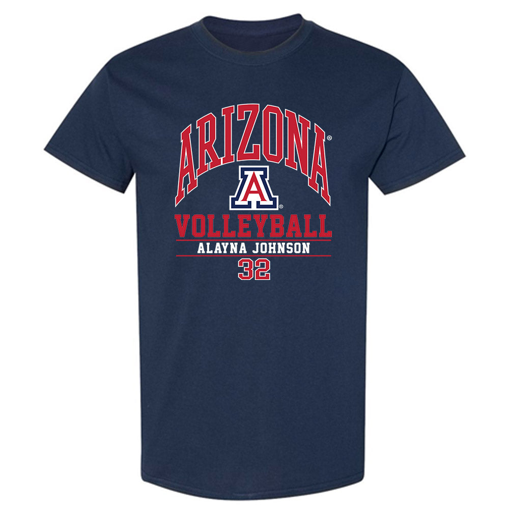 Arizona - NCAA Women's Volleyball : Alayna Johnson - Classic Fashion Shersey T-Shirt