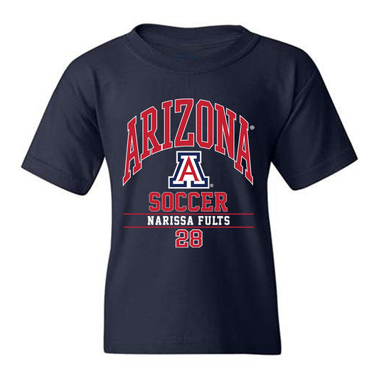 Arizona - NCAA Women's Soccer : Narissa Fults - Classic Fashion Shersey Youth T-Shirt-0