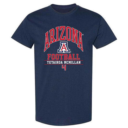 Arizona - NCAA Football : Tetairoa McMillan - Classic Fashion Shersey T-Shirt