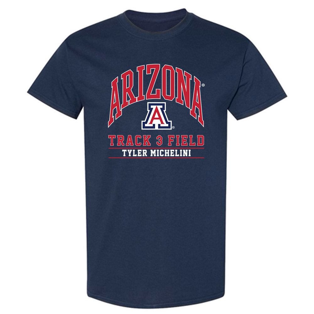 Arizona - NCAA Men's Track & Field : Tyler Michelini - Classic Fashion Shersey T-Shirt-0