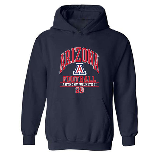 Arizona - NCAA Football : Anthony Wilhite II - Hooded Sweatshirt Classic Fashion Shersey