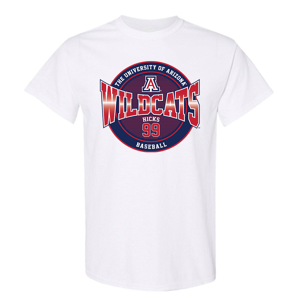 Arizona - NCAA Baseball : Garrett Hicks - Classic Fashion Shersey T-Shirt-0