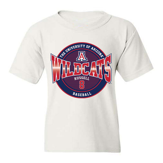 Arizona - NCAA Baseball : Mason Russell - Classic Fashion Shersey Youth T-Shirt-0