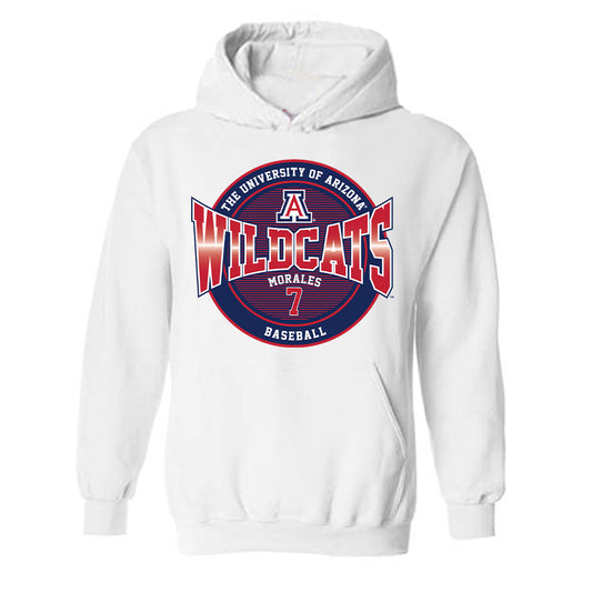 Arizona - NCAA Baseball : Richie Morales - Classic Fashion Shersey Hooded Sweatshirt