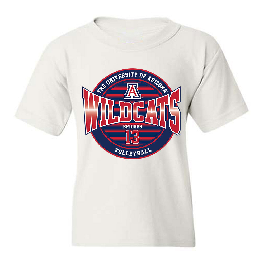 Arizona - NCAA Women's Volleyball : Adrianna Bridges - Classic Fashion Shersey Youth T-Shirt-0