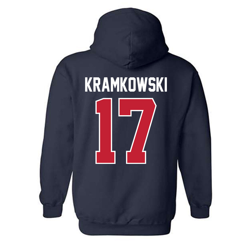 Arizona - NCAA Baseball : Owen Kramkowski - Sports Shersey Hooded Sweatshirt-1