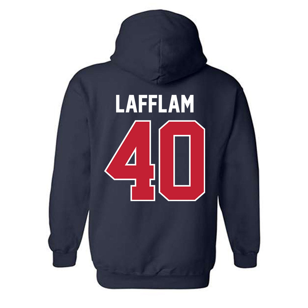 Arizona - NCAA Baseball : Jack Lafflam - Sports Shersey Hooded Sweatshirt-1