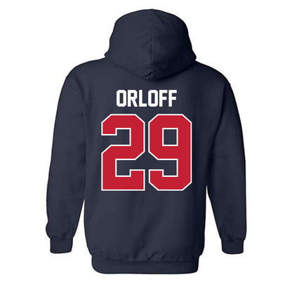 Arizona - NCAA Baseball : Eric Orloff - Sports Shersey Hooded Sweatshirt
