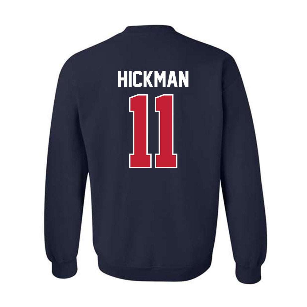 Arizona - NCAA Baseball : Benton Hickman - Sports Shersey Crewneck Sweatshirt-1