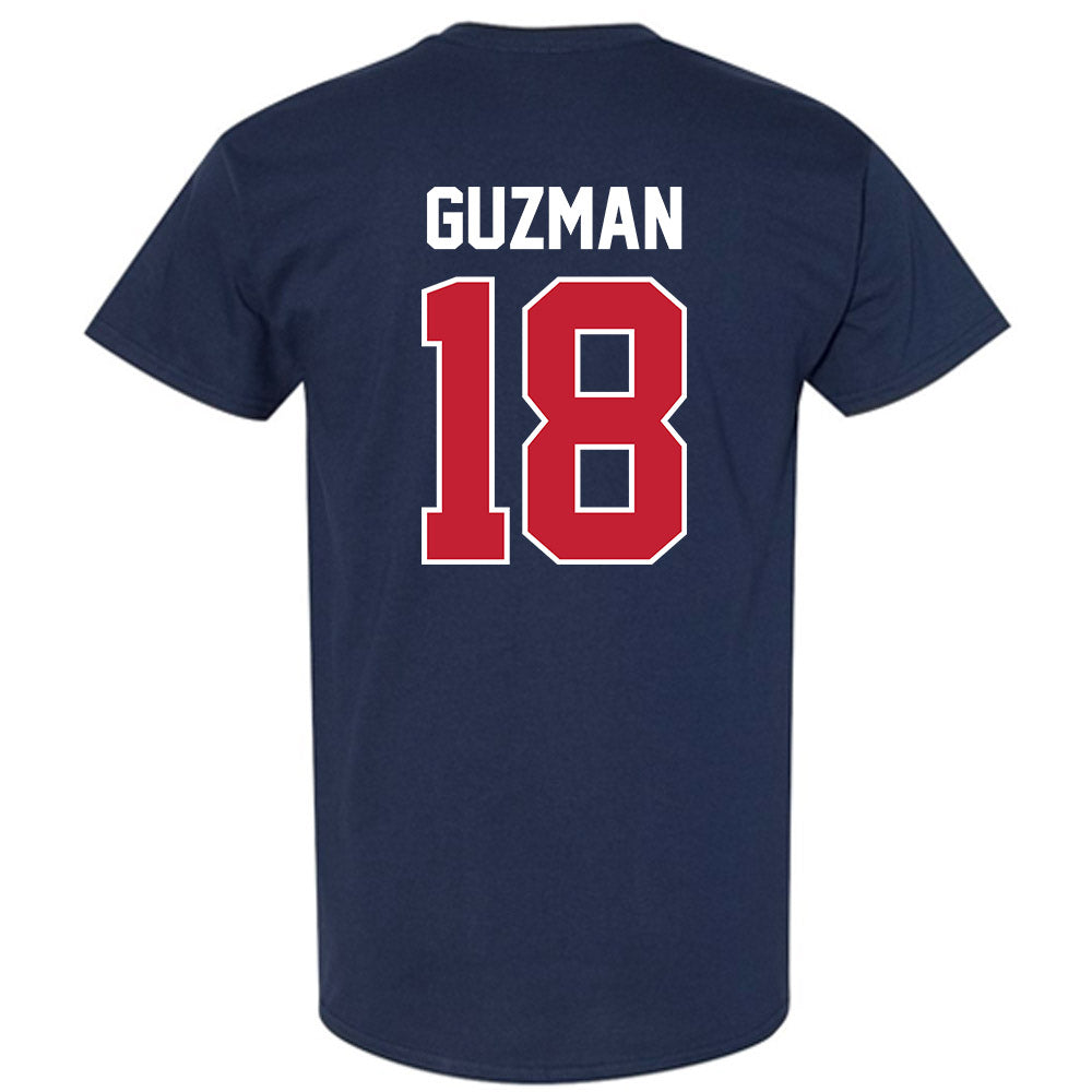 Arizona - NCAA Baseball : Adonys Guzman - Sports Shersey T-Shirt-1