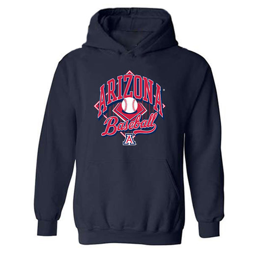 Arizona - NCAA Baseball : Tyler Russell - Sports Shersey Hooded Sweatshirt-0