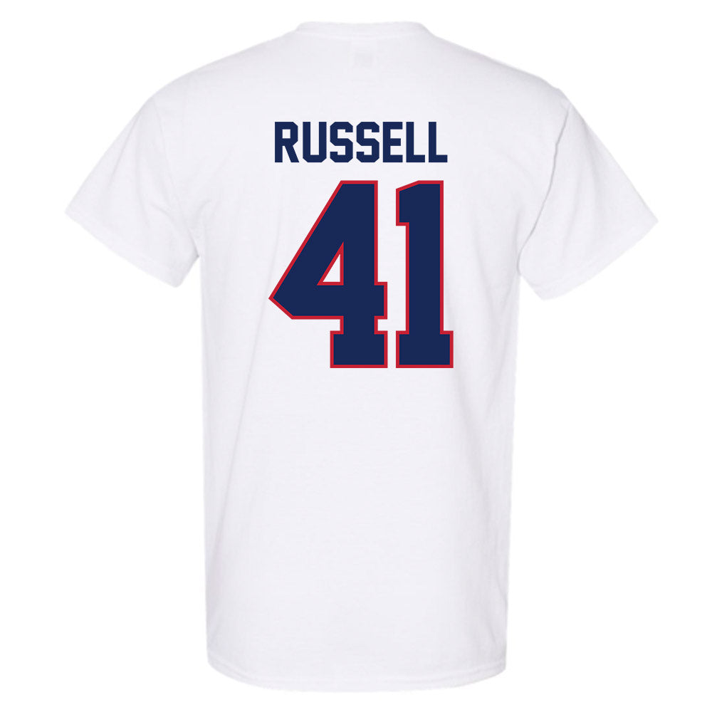 Arizona - NCAA Baseball : Tyler Russell - Sports Shersey T-Shirt-1