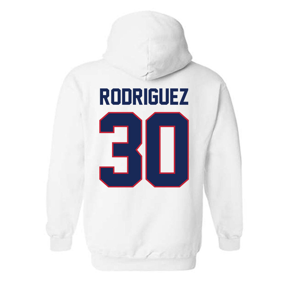 Arizona - NCAA Baseball : Dominic Rodriguez - Sports Shersey Hooded Sweatshirt-1