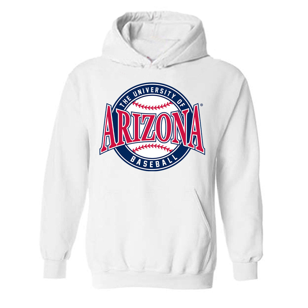 Arizona - NCAA Baseball : Garrett Hicks - Sports Shersey Hooded Sweatshirt