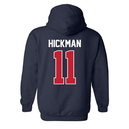 Arizona - NCAA Baseball : Benton Hickman - Sports Shersey Hooded Sweatshirt-1