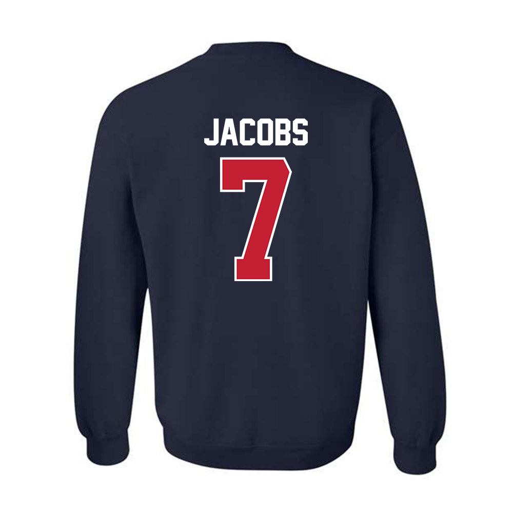 Arizona - NCAA Baseball : Andrew Jacobs - Sports Shersey Crewneck Sweatshirt-1