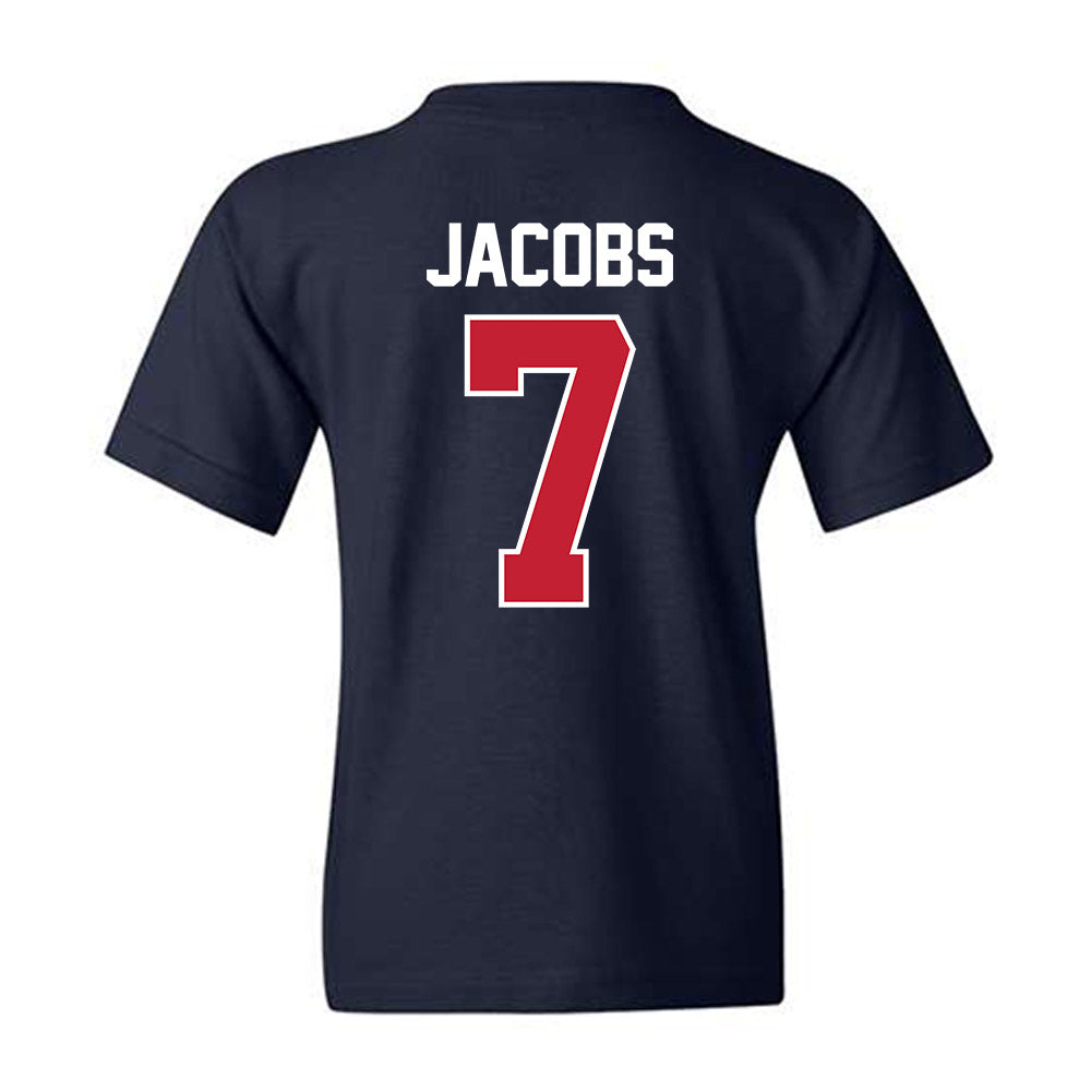 Arizona - NCAA Baseball : Andrew Jacobs - Sports Shersey Youth T-Shirt-1