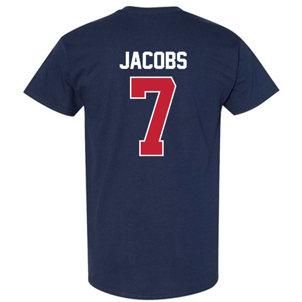 Arizona - NCAA Baseball : Andrew Jacobs - Sports Shersey T-Shirt-1
