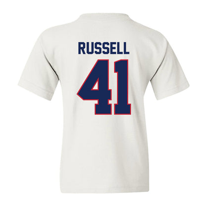 Arizona - NCAA Baseball : Tyler Russell - Sports Shersey Youth T-Shirt-1