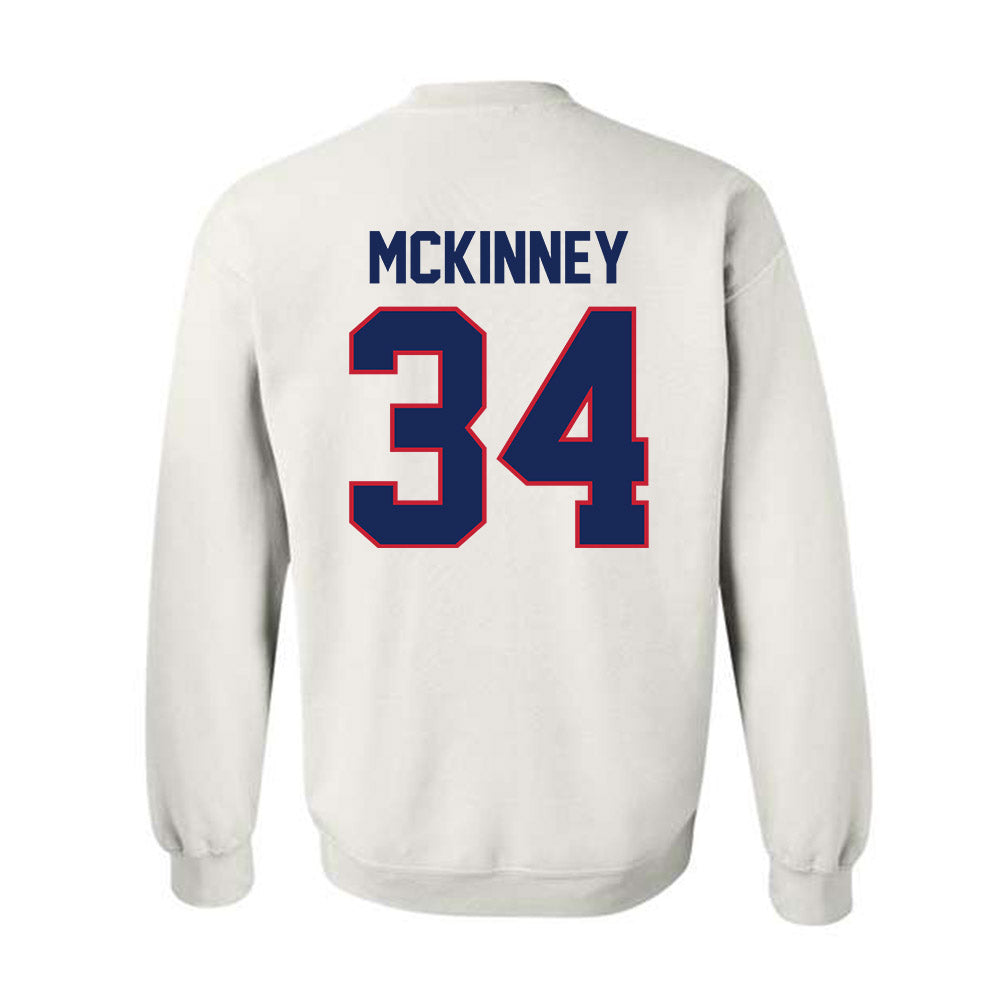 Arizona - NCAA Baseball : Collin McKinney - Sports Shersey Crewneck Sweatshirt-1