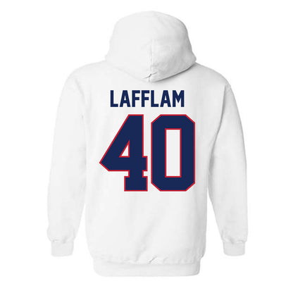 Arizona - NCAA Baseball : Jack Lafflam - Sports Shersey Hooded Sweatshirt-1
