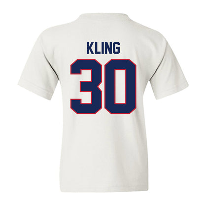 Arizona - NCAA Baseball : Corey Kling - Sports Shersey Youth T-Shirt-1