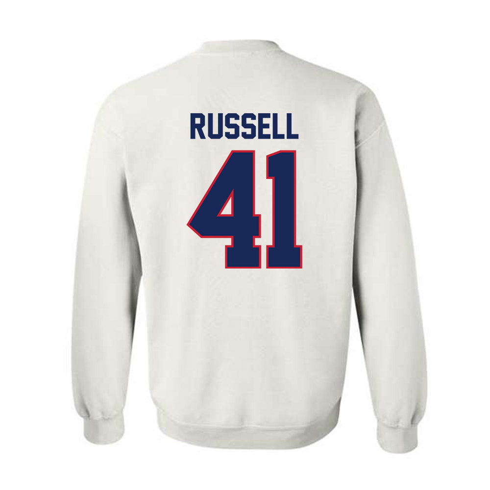 Arizona - NCAA Baseball : Tyler Russell - Sports Shersey Crewneck Sweatshirt-1