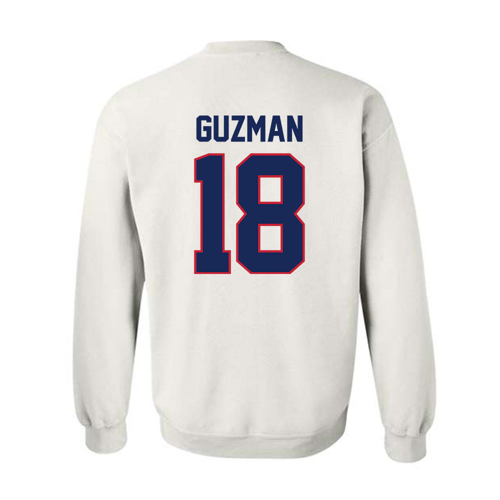 Arizona - NCAA Baseball : Adonys Guzman - Sports Shersey Crewneck Sweatshirt-1