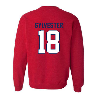 Arizona - NCAA Baseball : Beau Sylvester - Sports Shersey Crewneck Sweatshirt-1