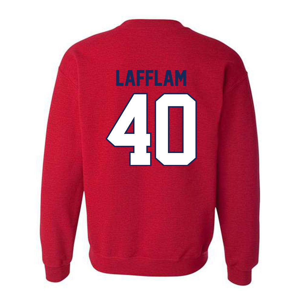 Arizona - NCAA Baseball : Jack Lafflam - Sports Shersey Crewneck Sweatshirt-1