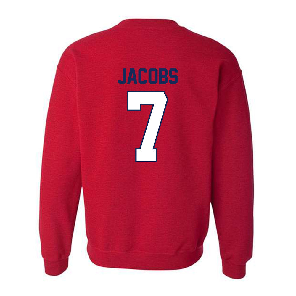Arizona - NCAA Baseball : Andrew Jacobs - Sports Shersey Crewneck Sweatshirt-1