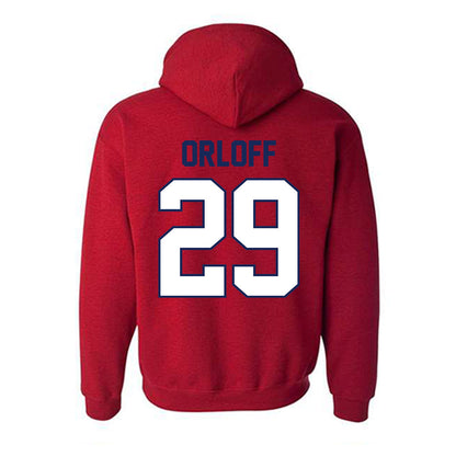Arizona - NCAA Baseball : Eric Orloff - Sports Shersey Hooded Sweatshirt