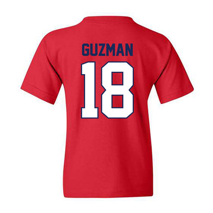 Arizona - NCAA Baseball : Adonys Guzman - Sports Shersey Youth T-Shirt-1