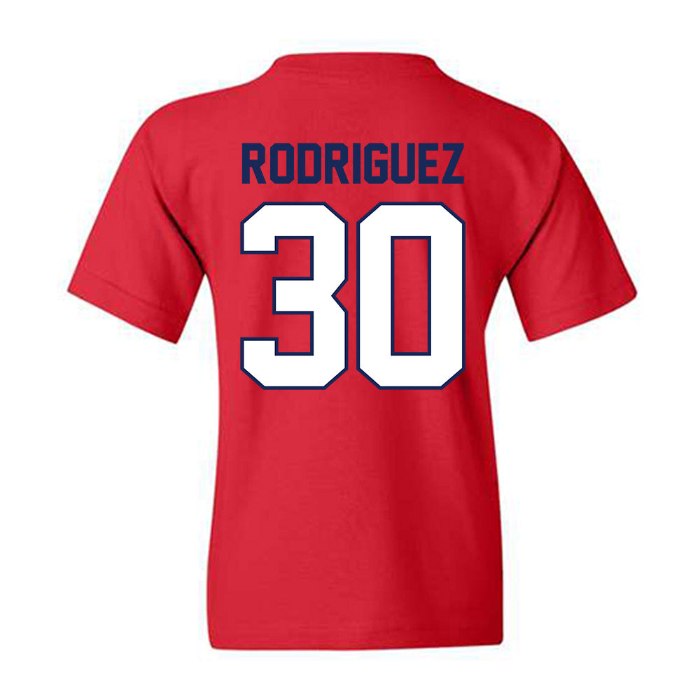 Arizona - NCAA Baseball : Dominic Rodriguez - Sports Shersey Youth T-Shirt-1