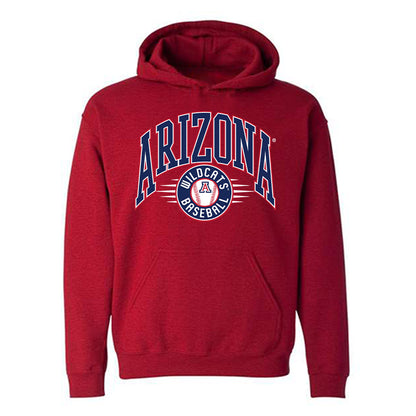 Arizona - NCAA Baseball : Tyler Russell - Sports Shersey Hooded Sweatshirt-0