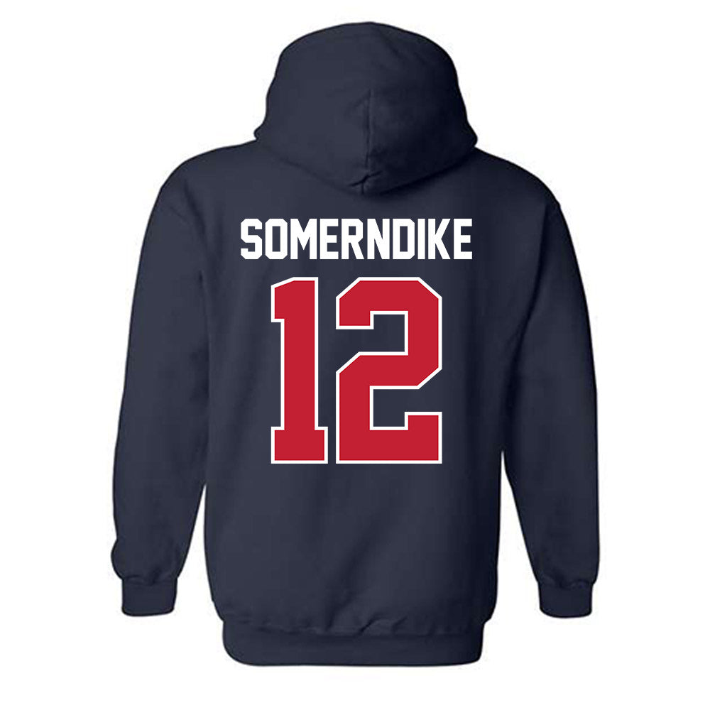 Arizona - NCAA Softball : Sydney Somerndike - Sports Shersey Hooded Sweatshirt Sports Shersey