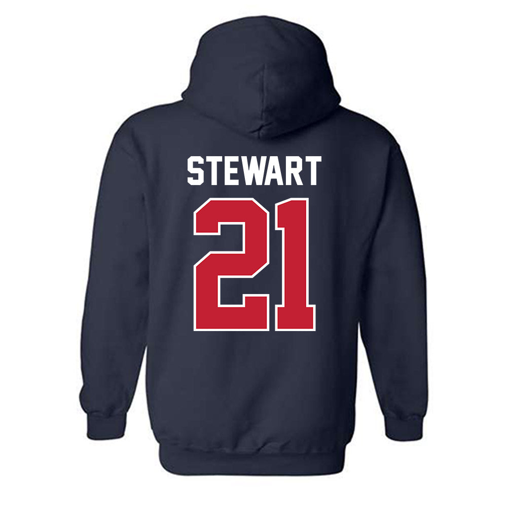  - NCAA Softball : Sydney Stewart - Sports Shersey Hooded Sweatshirt-1