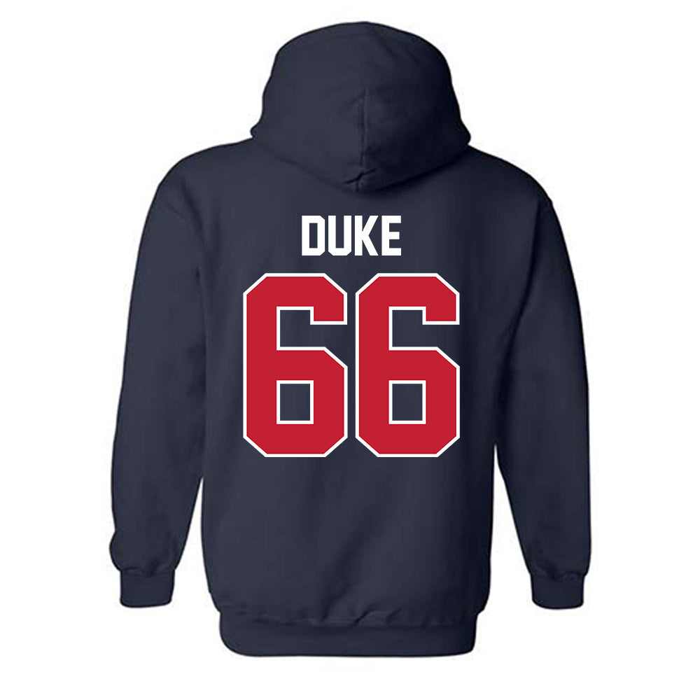 Arizona - NCAA Softball : Addison Duke - Sports Shersey Hooded Sweatshirt-1