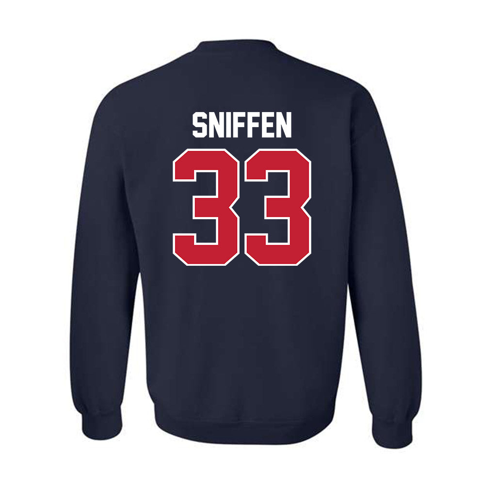 Arizona - NCAA Softball : Jenna Sniffen - Sports Shersey Crewneck Sweatshirt-1