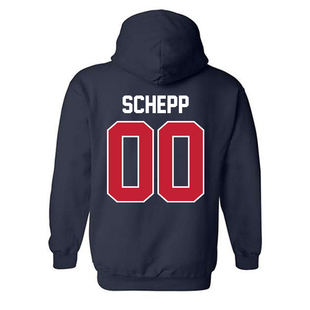 Arizona - NCAA Softball : Emily Schepp - Sports Shersey Hooded Sweatshirt