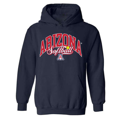 Arizona - NCAA Softball : Addison Duke - Sports Shersey Hooded Sweatshirt-0