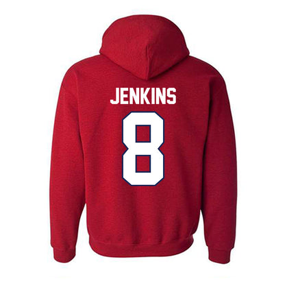 Arizona - NCAA Softball : Grace Jenkins - Sports Shersey Hooded Sweatshirt-1