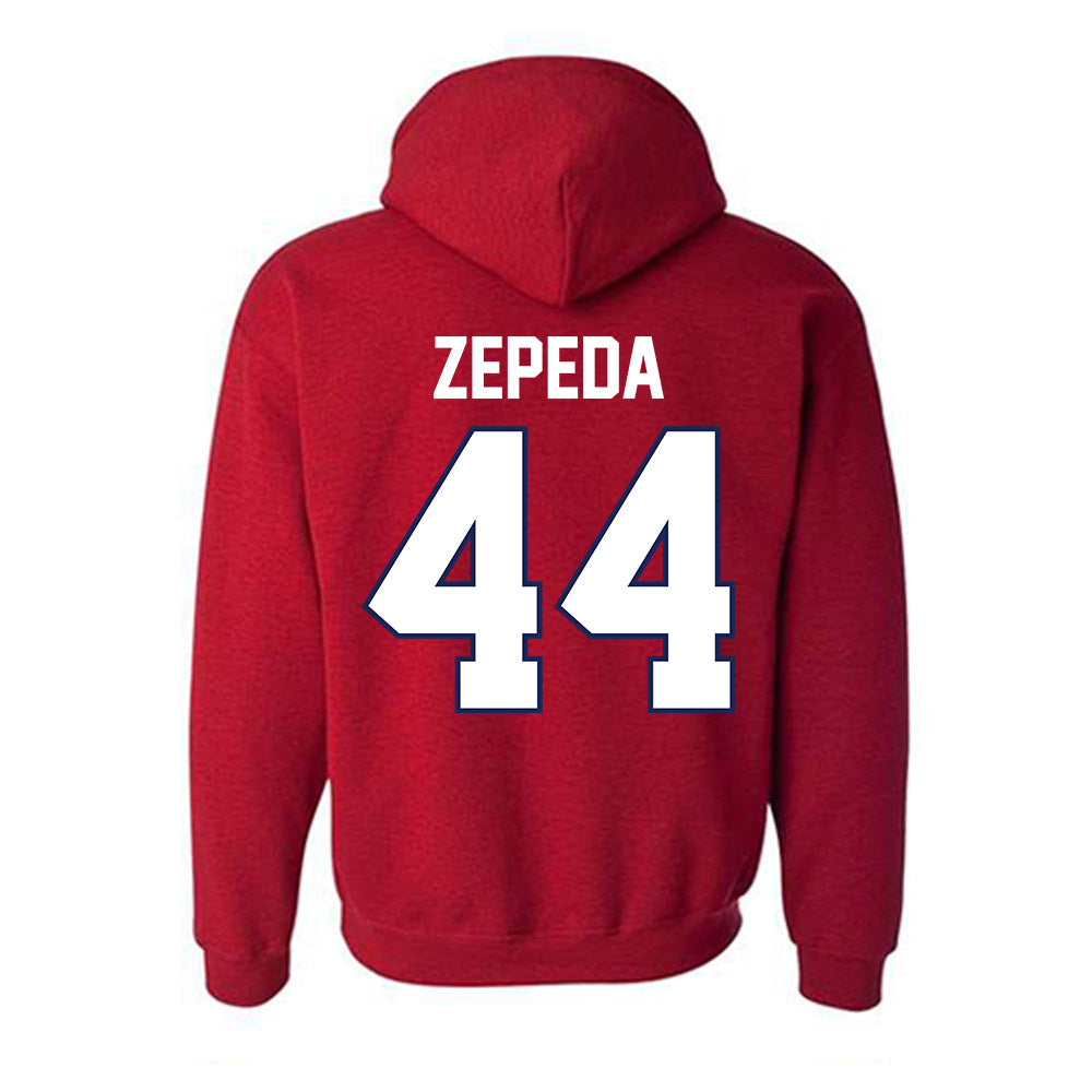 Arizona - NCAA Softball : Camila Zepeda - Sports Shersey Hooded Sweatshirt-1