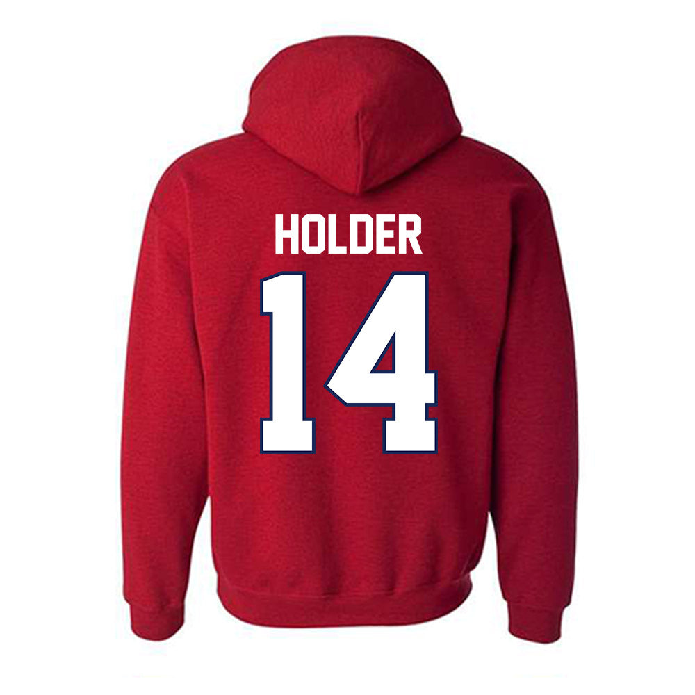 Arizona - NCAA Softball : Rylie Holder - Sports Shersey Hooded Sweatshirt-1